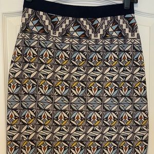 Tory Burch pointe printed skirt